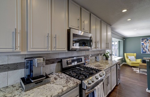 Spring Branch Central House | Discover Spring Branch Haven: 3BR Oasis with Spa & Pets!