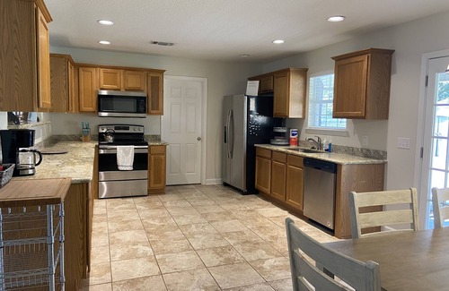 Long Beach House | Spring Break Getaway with Pool, Hot Tub & Beach Access