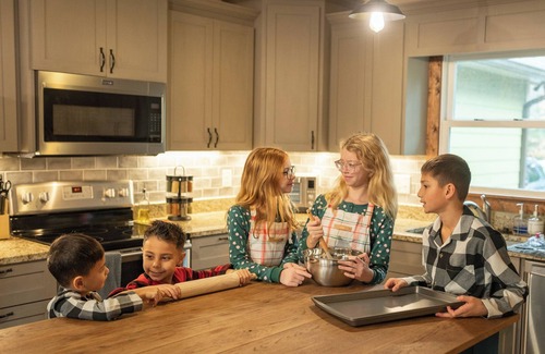 Foxfire Estates Cabin | Experience Mountain Retreat: Pool, Hot Tub & Theater Room