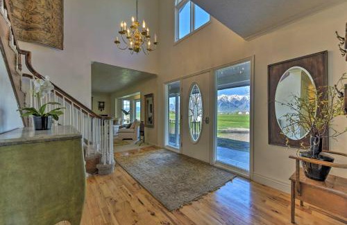 Benson House | Spring Creek Retreat: Scenic 25-Acre Escape with Hot Tub