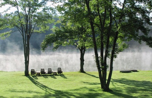 Bovina Center House | Idyllic Spruce Lake Farm: Mountain-Top Retreat with Pool
