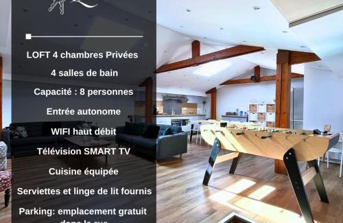 Saint-Quentin Apartment | SQ'Loft "Best Quality"