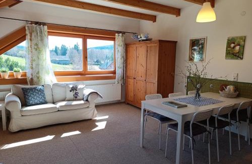 Svinna Apartment | Top-Rated Srub Javorná - Family & Pet-Friendly Retreat