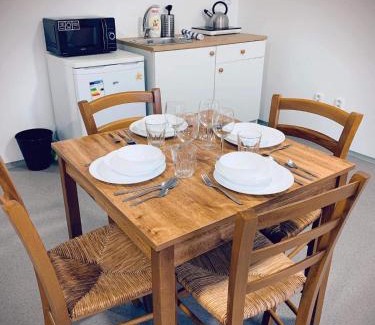 Sec Apartment | Pet-Friendly Sruby at Seč Campsite with Ocean Views