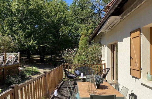 Terrasson-la-Villedieu House | Relax at St. Amour - Maison in Dordogne with Pool