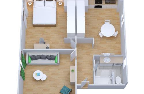 Saint-Nazaire Apartment | Discover St Nazaire - Central Art Déco Hotel with Free Parking