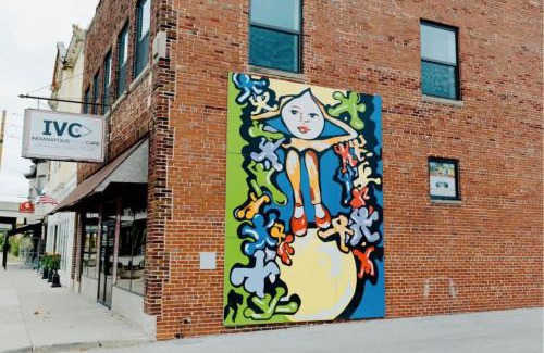 Babe Denny House | City-View Condo Steps from Lucas Oil Stadium & Pet Friendly