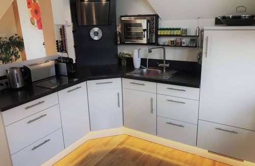 Erfurt Apartment | Discover Stadtpark-Oase: Central Retreat with Spa Amenities