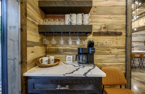 Pickens Cabin | Experience Stallion: Creekside Retreat with Hot Tub & Game Room