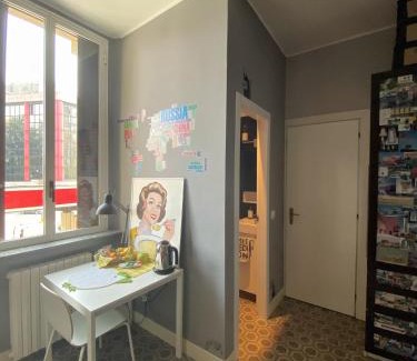 Isola del Bosco - Delle Corti Apartment | Cozy Private Room with Bath Near Duomo - Rated 8.5/10
