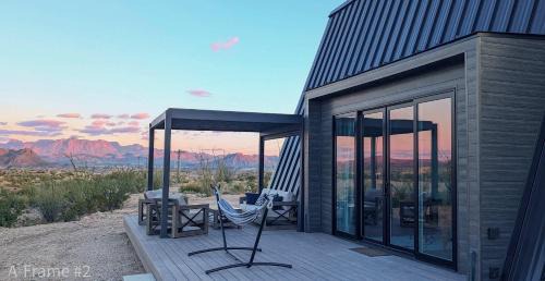 Study Butte-Terlingua Apartment | Stardust Big Bend A-Frame #9: Family-Friendly Getaway