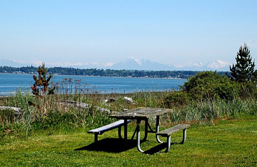 Birch Bay Condo | Starfish Cottage: Oceanfront Retreat with Pet-Friendly Perks