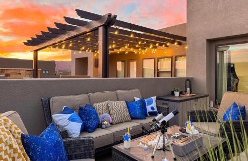 St. George Villa | Stargazer Retreat with Private Hot Tub and Pool Access