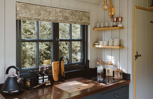 Winestead House | Cozy Starlight Hideaway - Shepherd’s Hut with Kitchen Access