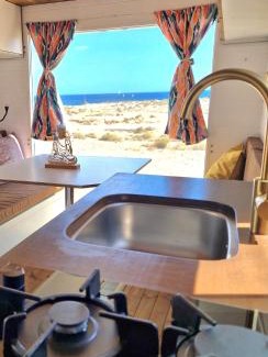 El Medano Other | Static Camper in front of the Sea