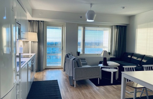Espoo Apartment | Relaxing Matinkylä Skyline Apartment with Spa & Hot Tub