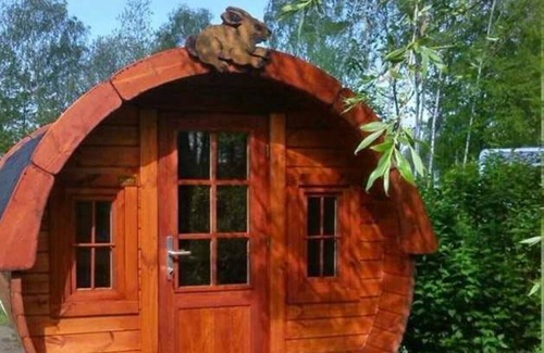 Oberhavel Cabin | Experience Nature at Camping Barrel with Pool & Breakfast