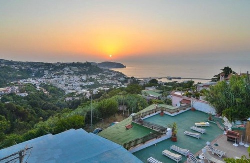 Casamicciola Terme House | Relax at Our B&B with Pool and Scenic Terrace Views