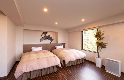 Beppu Hotel | Relax in a Twin Room with Indoor Hot Spring Bath