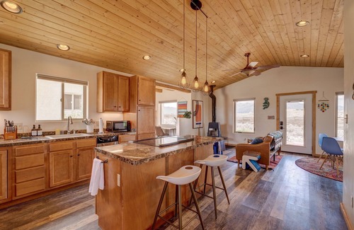 Taos House | Relax at StayatShala: Hot Tub, Theater & Scenic 360 Views