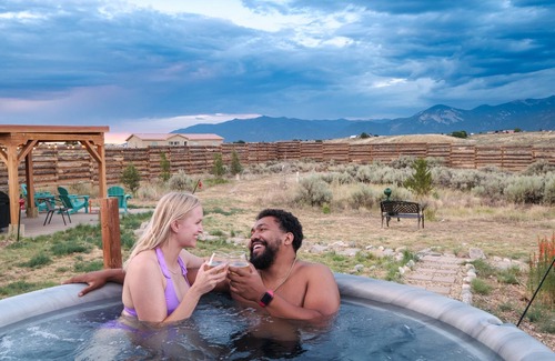 Taos House | Relax at StayatShala: Hot Tub, Theater & Scenic 360 Views
