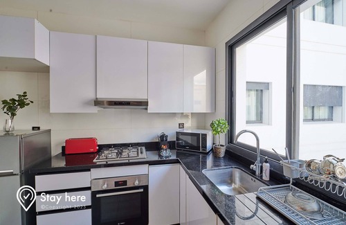 Rabat Apartment | Experience Stayhere Rabat: A 4-Star Haven with Dining