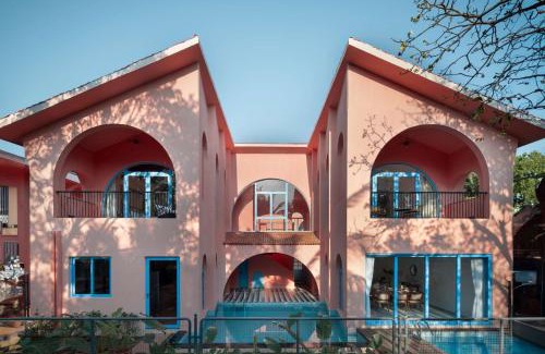 Mandrem Villa | StayVista at Baia Astra with Pool, Jacuzzi, Balcony