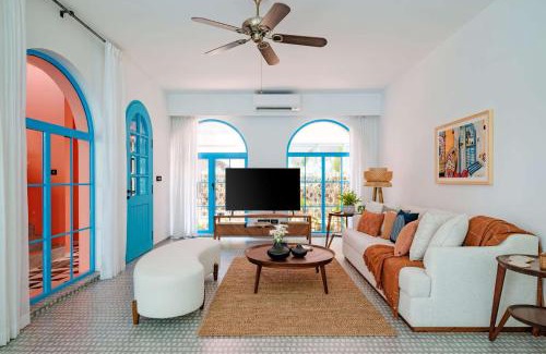 Mandrem Villa | StayVista at Baia Astra with Pool, Jacuzzi, Balcony