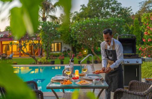 Alibaug Villa | Discover Moksh Villa: BBQ, Jacuzzi & Oceanfront Bliss