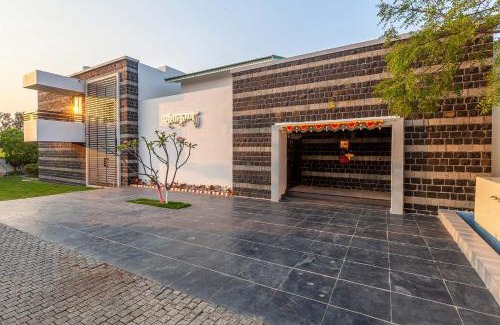 Nashik Villa | Experience Villa Cobblestone: Pool, Terrace & Gazebo Retreat