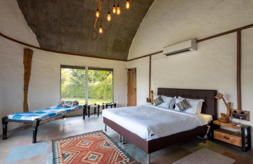 Indore Villa | Relax at Water Song Garden: Lake-Side Villa with Games
