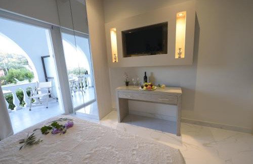 Messonghi Apartment | Exceptional Stay at Stefanos Resort: Oceanfront Bliss Awaits