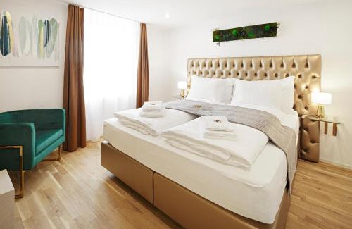 St. Gallen Apartment | Pet-Friendly EH Apartments Saturn with Kitchen & Breakfast