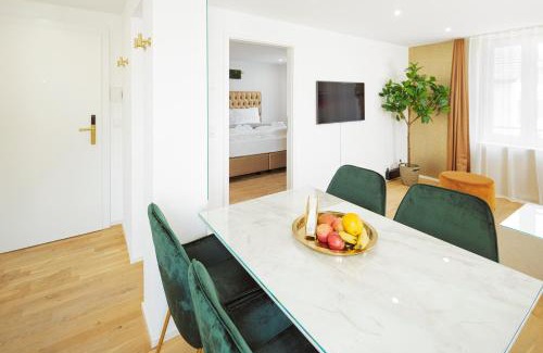 St. Gallen Apartment | Pet-Friendly EH Apartments Saturn with Kitchen & Breakfast