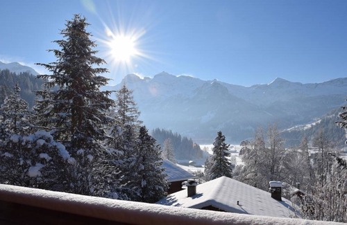 Lenk Apartment | Comfortable Stay at Steirösli with Spa & Breakfast Amenities