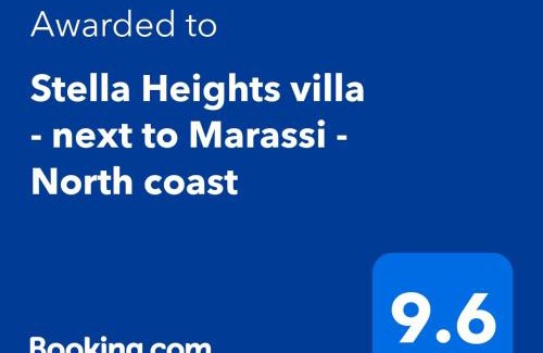 Sidi Abd El-Rahman Villa | Stella Heights Villa: Family-Friendly Retreat by Marassi