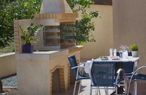 Stroumpi Villa | Relax at Stella Villa: 4-Star Stay with Pool & Hot Tub