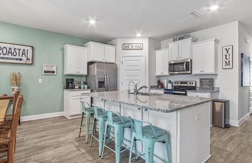 Port St. Joe House | Beach House with Heated Pool & Golf Cart Access Await!