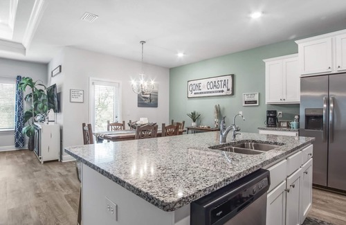 Port St. Joe House | Beach House with Heated Pool & Golf Cart Access Await!