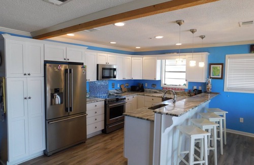 Fort Morgan House | Family Beach Home Steps from Sugar White Sand & Ocean Views