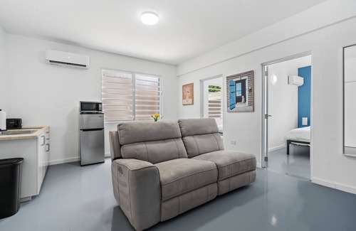 Condado Apartment | Otium: Beachside Bliss with Ocean Views and Spa Access