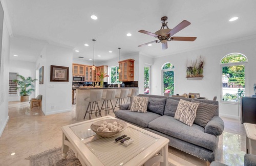Birch Park Finger Streets House | Oceanfront Retreat with Heated Pool & Game Room at Sun Key