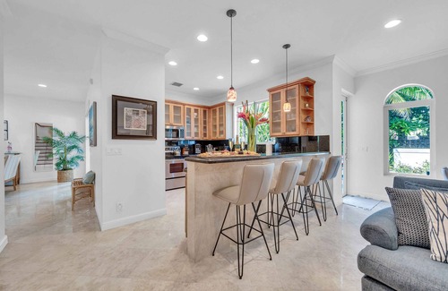 Birch Park Finger Streets House | Oceanfront Retreat with Heated Pool & Game Room at Sun Key