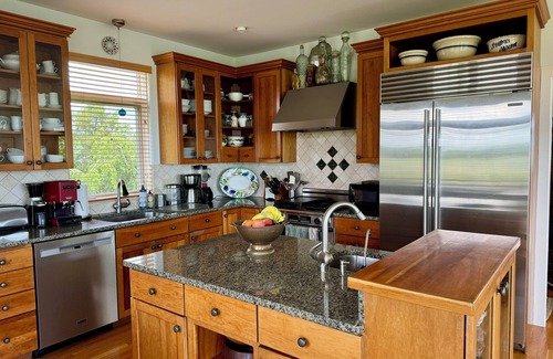 Guilford House | Beachside Escape: Custom Home with Ocean Views & Deck