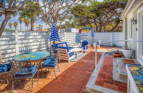 Del Mar House | Steps to Del Mar Beach with Oceanfront Views & Spa