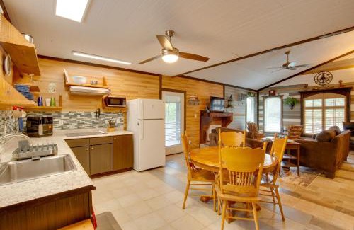 Lake Lafayette House | Steps to Lake Peaceful Cabin Escape in Odessa