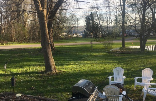 Lansing House | Lakefront Getaway: Steps to the Lake & Myers Park Retreat