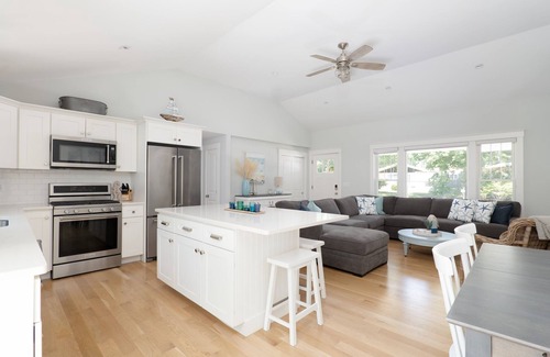 East Falmouth House | Prime Location: Walk to Great Pond with Pool & Ocean Views
