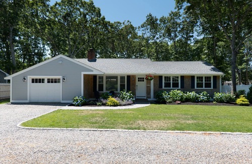 East Falmouth House | Prime Location: Walk to Great Pond with Pool & Ocean Views