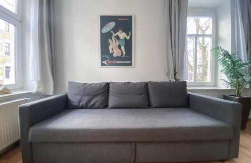 Plagwitz Apartment | Stylish 2-Bedroom Apartment with Kitchen & Family-Friendly Amenities